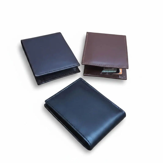 Bifold Genuine Cow Leather Smart Wallet