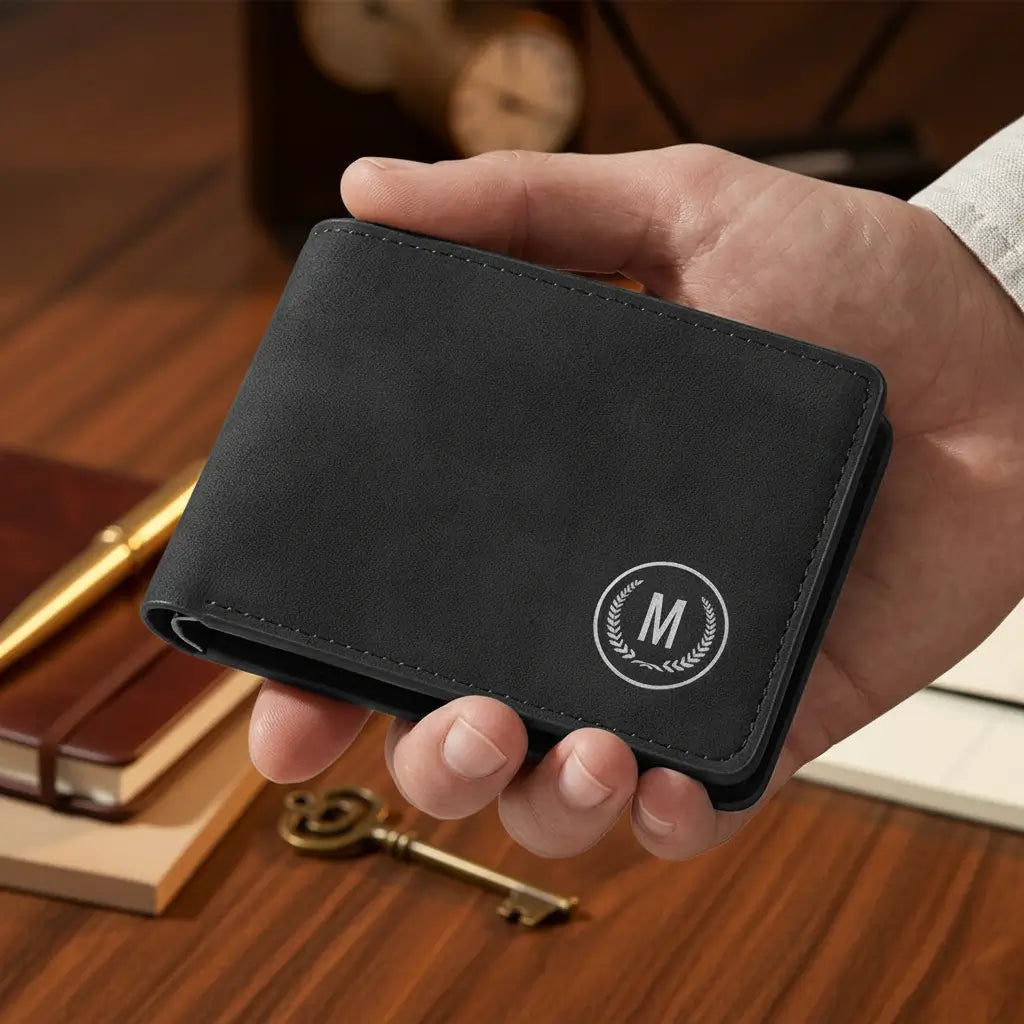 M-Design Soft Leather Bifold Wallet for Men