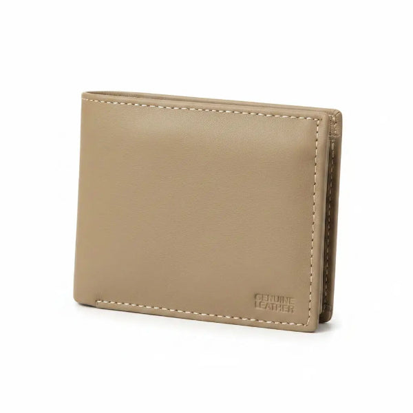 bifold  Genuine  cow  Leather Wallet